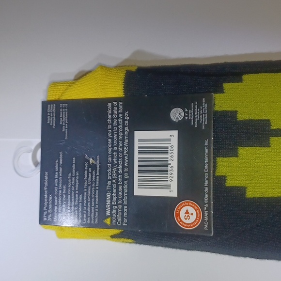 Pac-Man Socks NWT - Picture 4 of 4